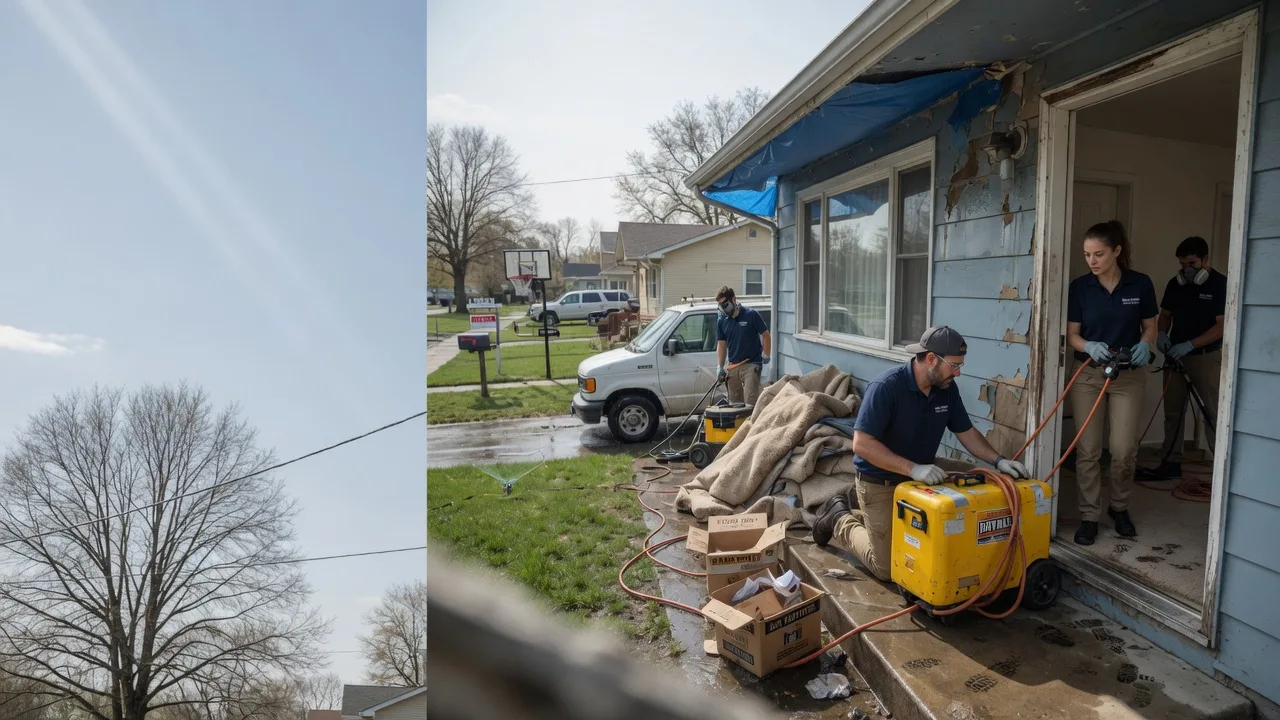Basement Flood Cleanup in Hilton, NY near me